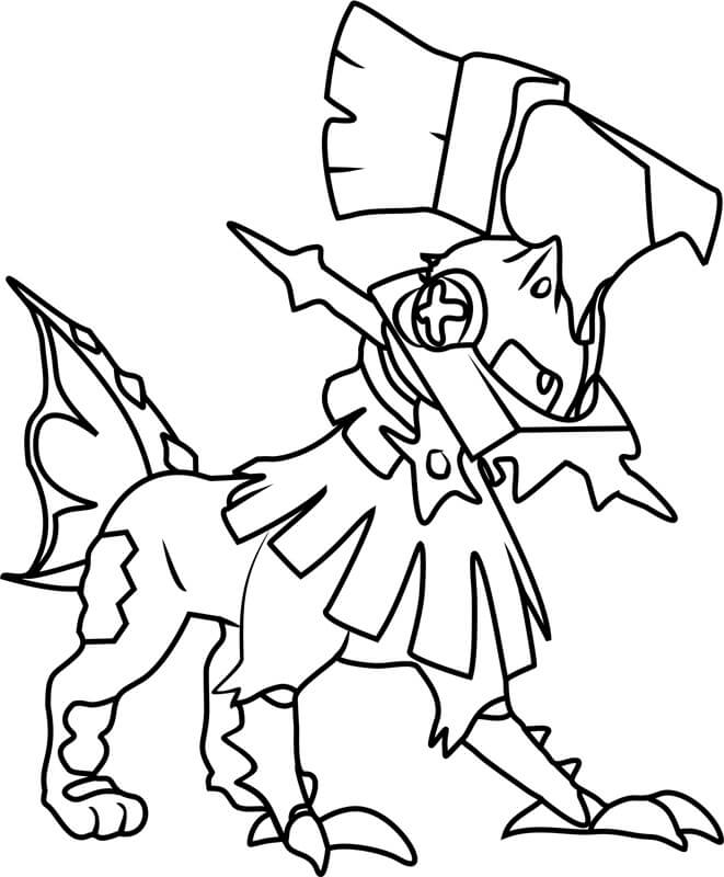 Type Null coloring page
