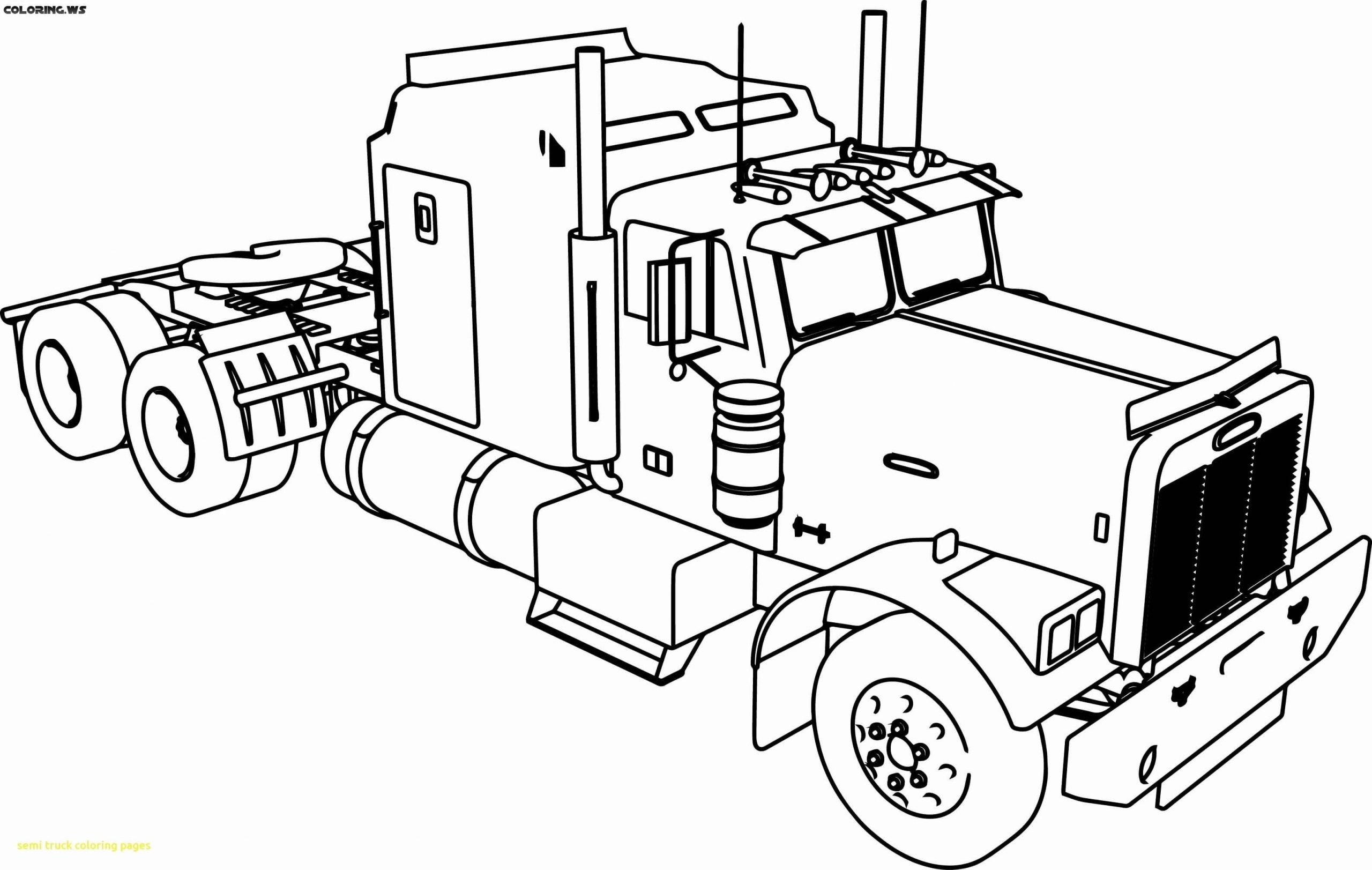 Camion 6 coloring page