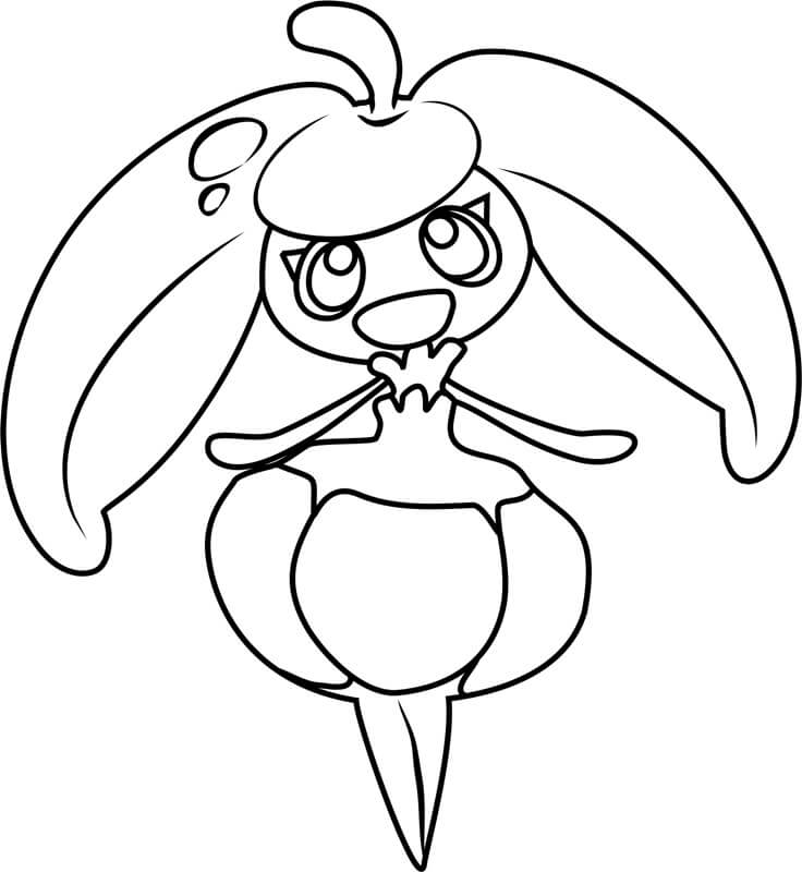 Candine Pokemon coloring page