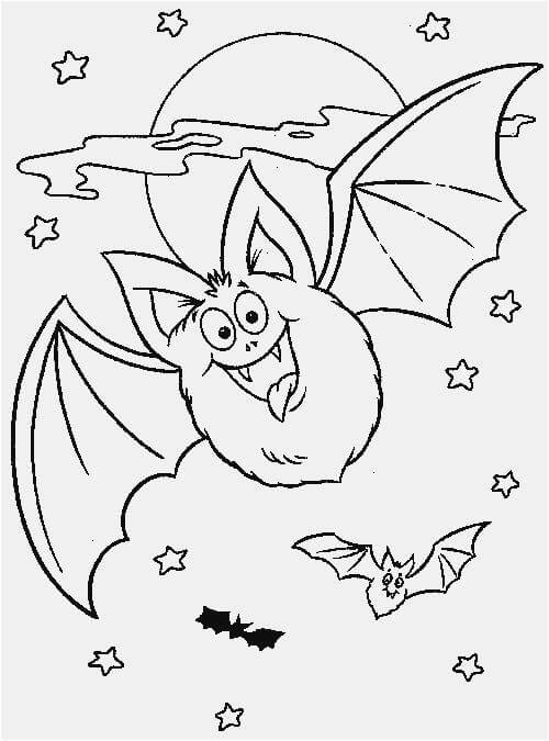 Chauves-souris d’Halloween coloring page