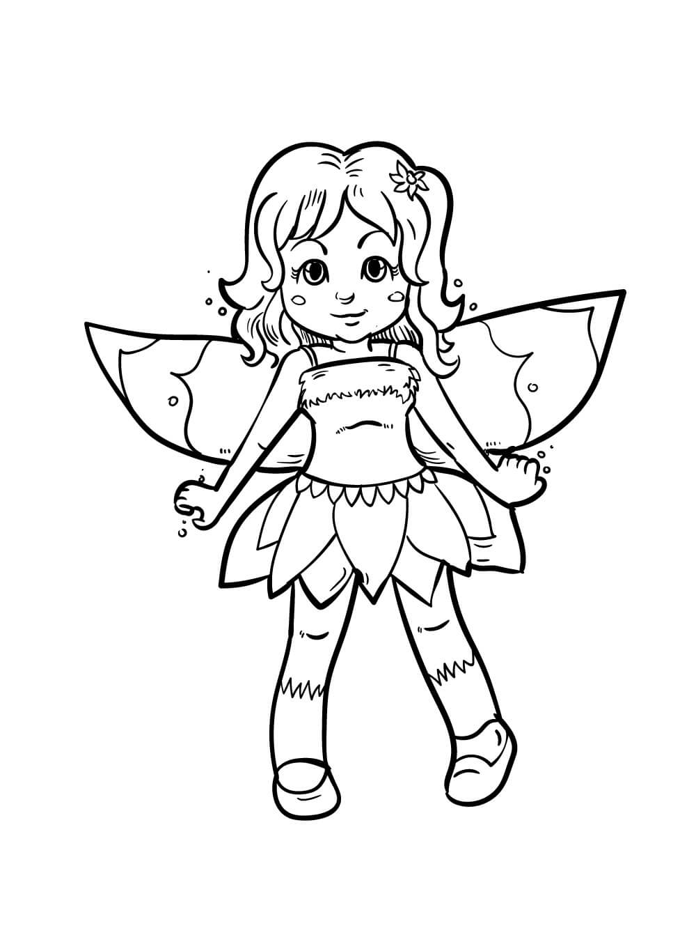 Coloriage F e Volante T l charger Et Imprimer Gratuit Sur 