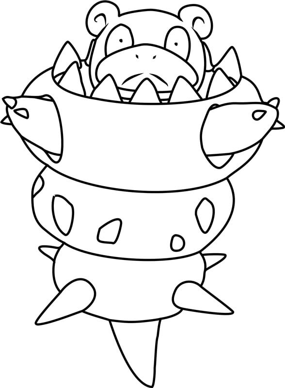 Pokemon Méga-Flagadoss coloring page
