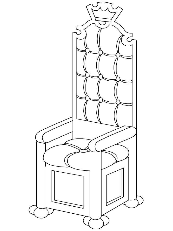 Belle Chaise coloring page