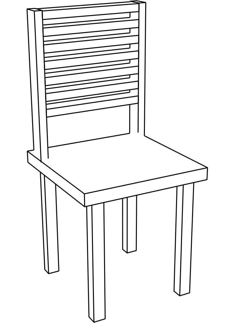 Chaise 1 coloring page