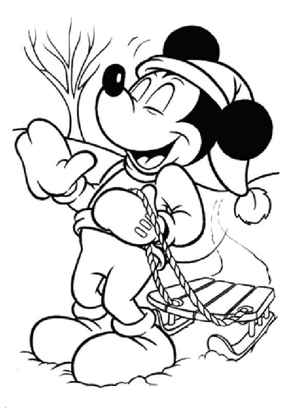 Coloriage Minnie Mouse Qui Rit