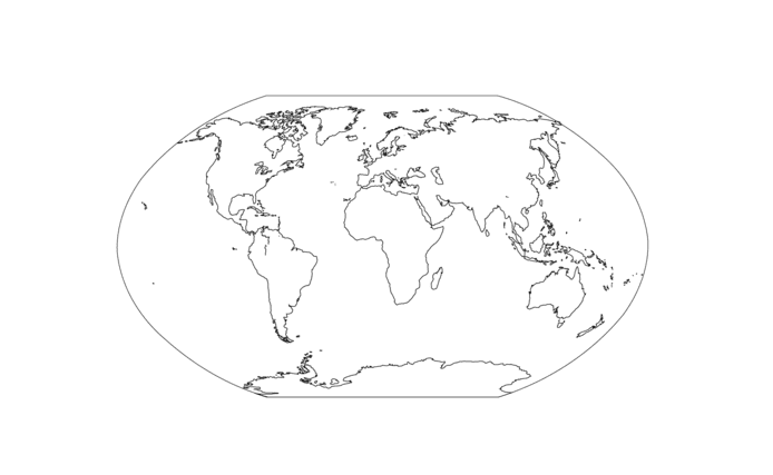 Coloriage Carte du Monde 11