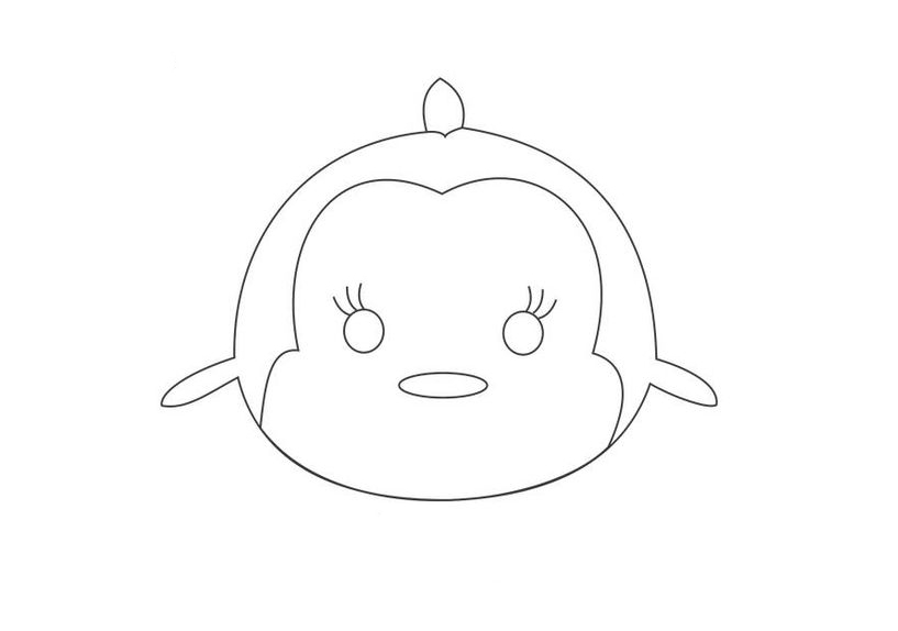 Cleo Tsum Tsum coloring page