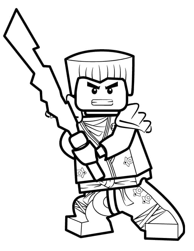 Dessin de Lego Ninjago Gratuit coloring page