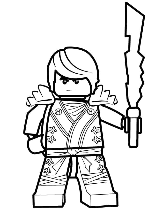 Dessin Gratuit de Lego Ninjago coloring page