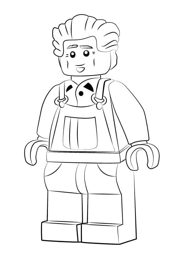 Ed de Lego Ninjago coloring page