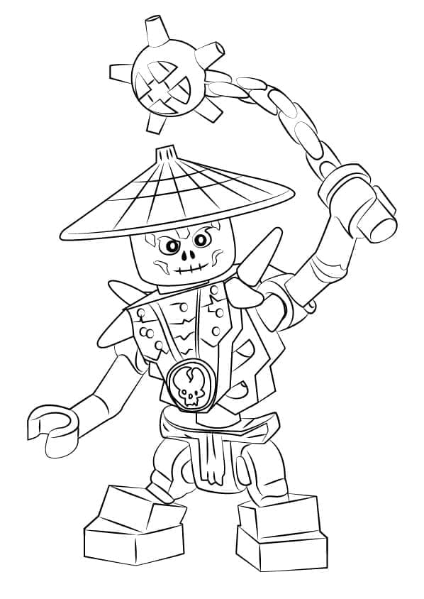 Frakjaw de Lego Ninjago coloring page