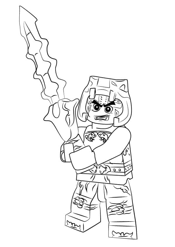 Krait de Lego Ninjago coloring page