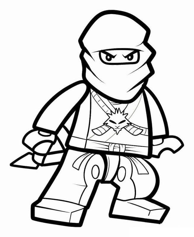 Lego Ninjago Gratuit coloring page