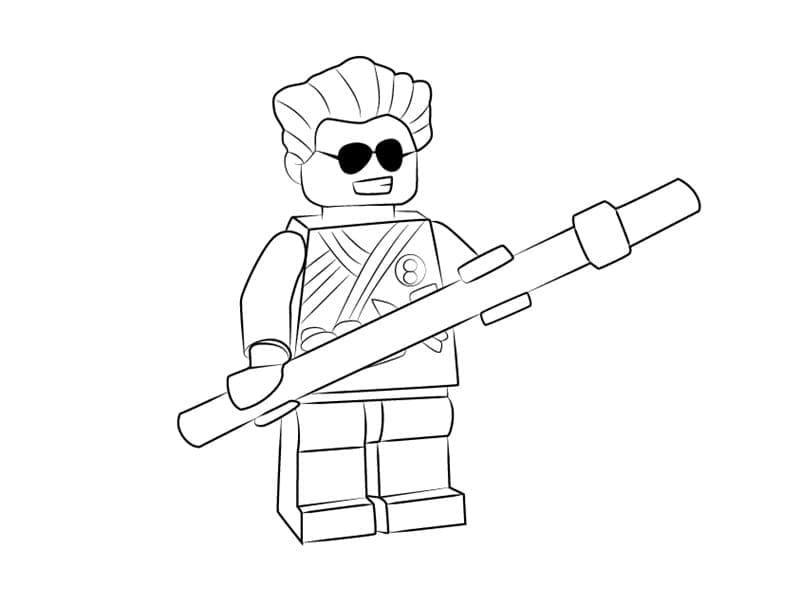 Lego Ninjago Griffin Turner coloring page