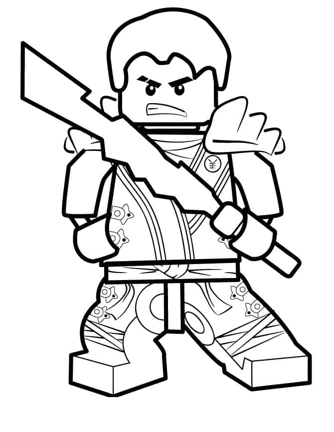 Lego Ninjago Pour les Enfants coloring page