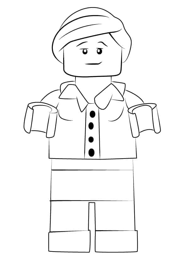 Patty Keys de Lego Ninjago coloring page