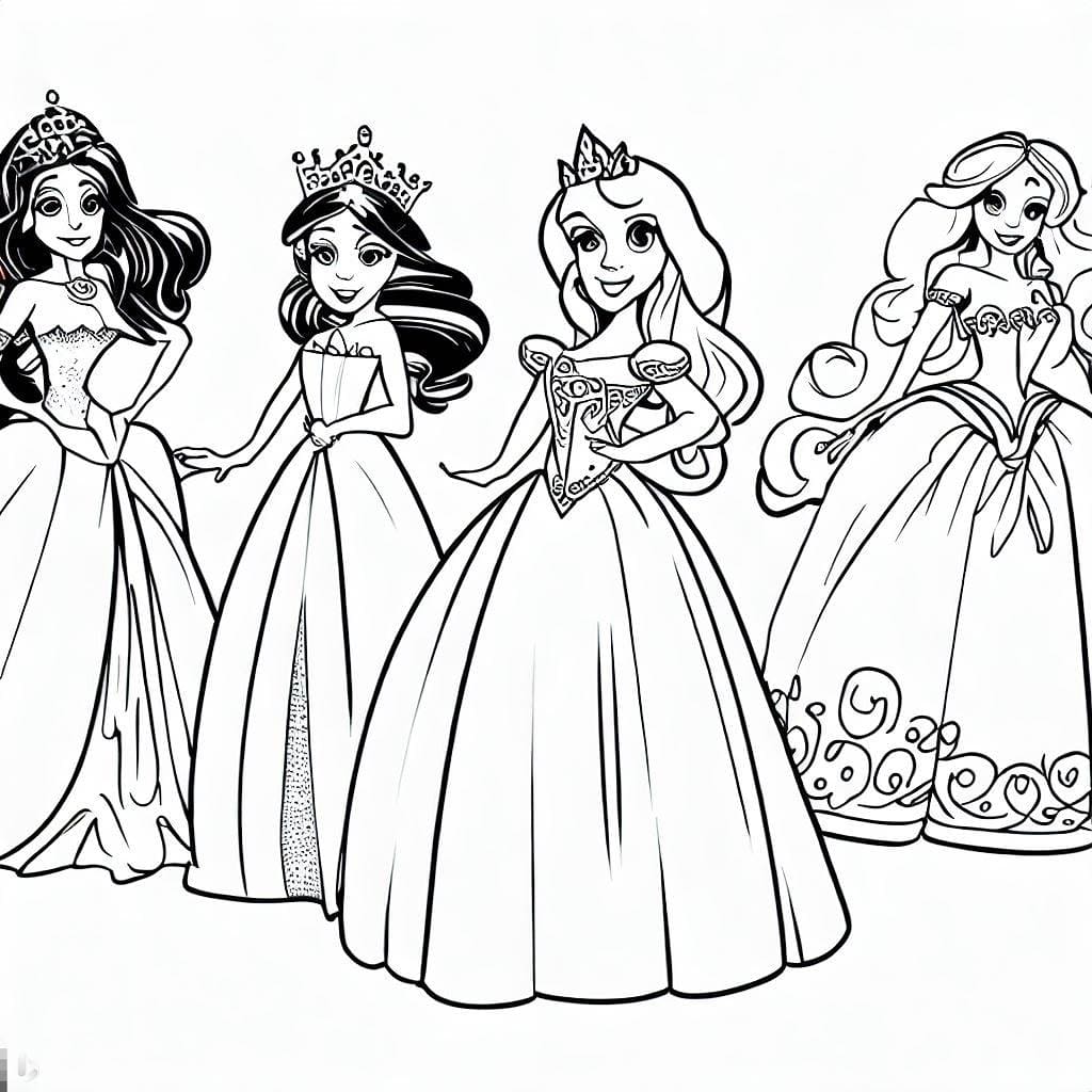 Coloriage Princesse Imprimer Sur ColoriageEnfant Com Coloriage Princesse Imprimer Sur ColoriageEnfant Com