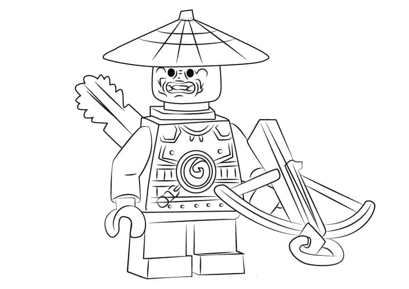 Stone Scout de Lego Ninjago coloring page