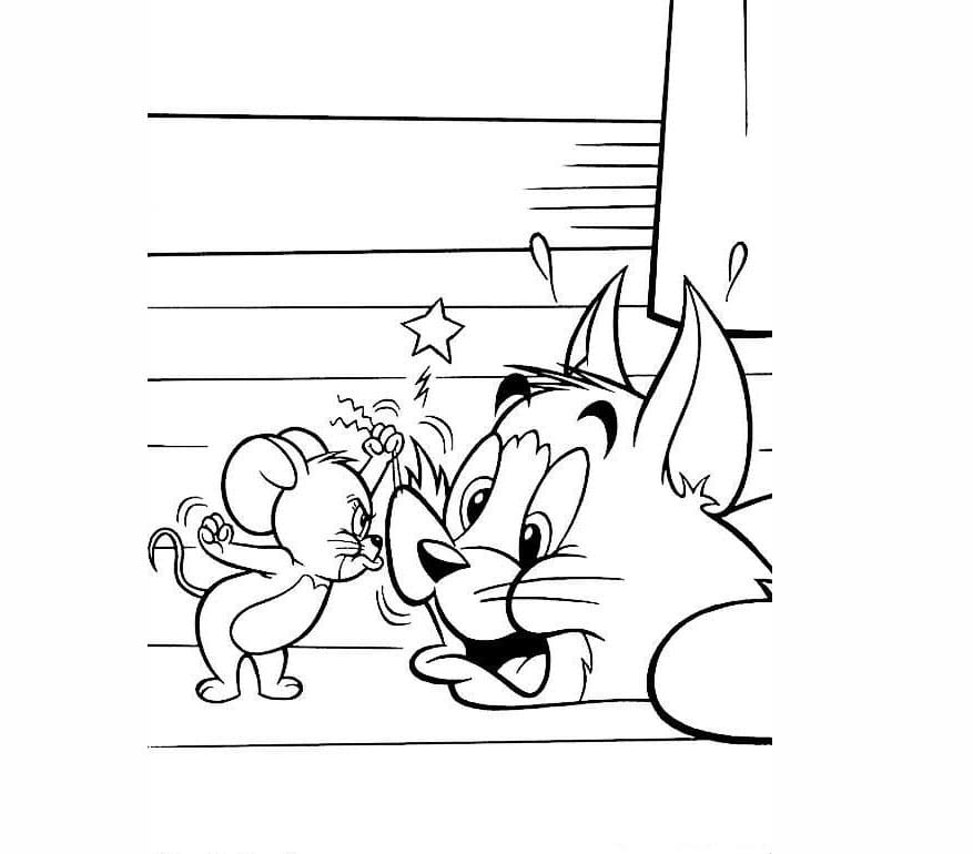 Tom et Jerry Gratuit coloring page