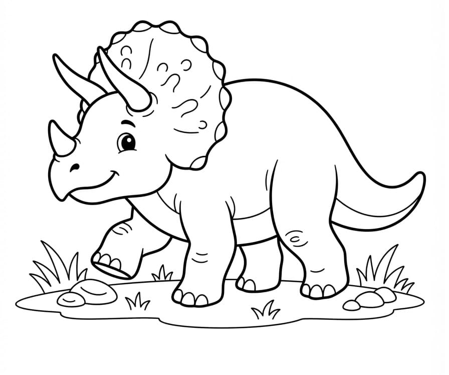 Dessin de Dinosaure coloring page