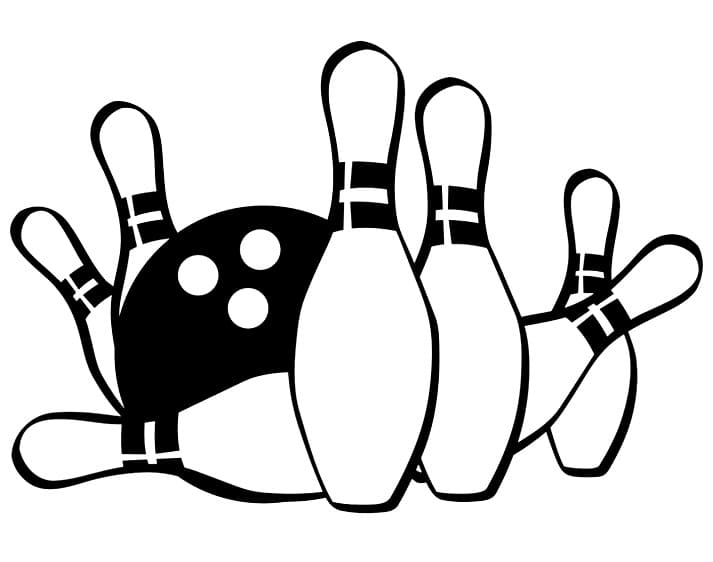 Bowling (8) coloring page