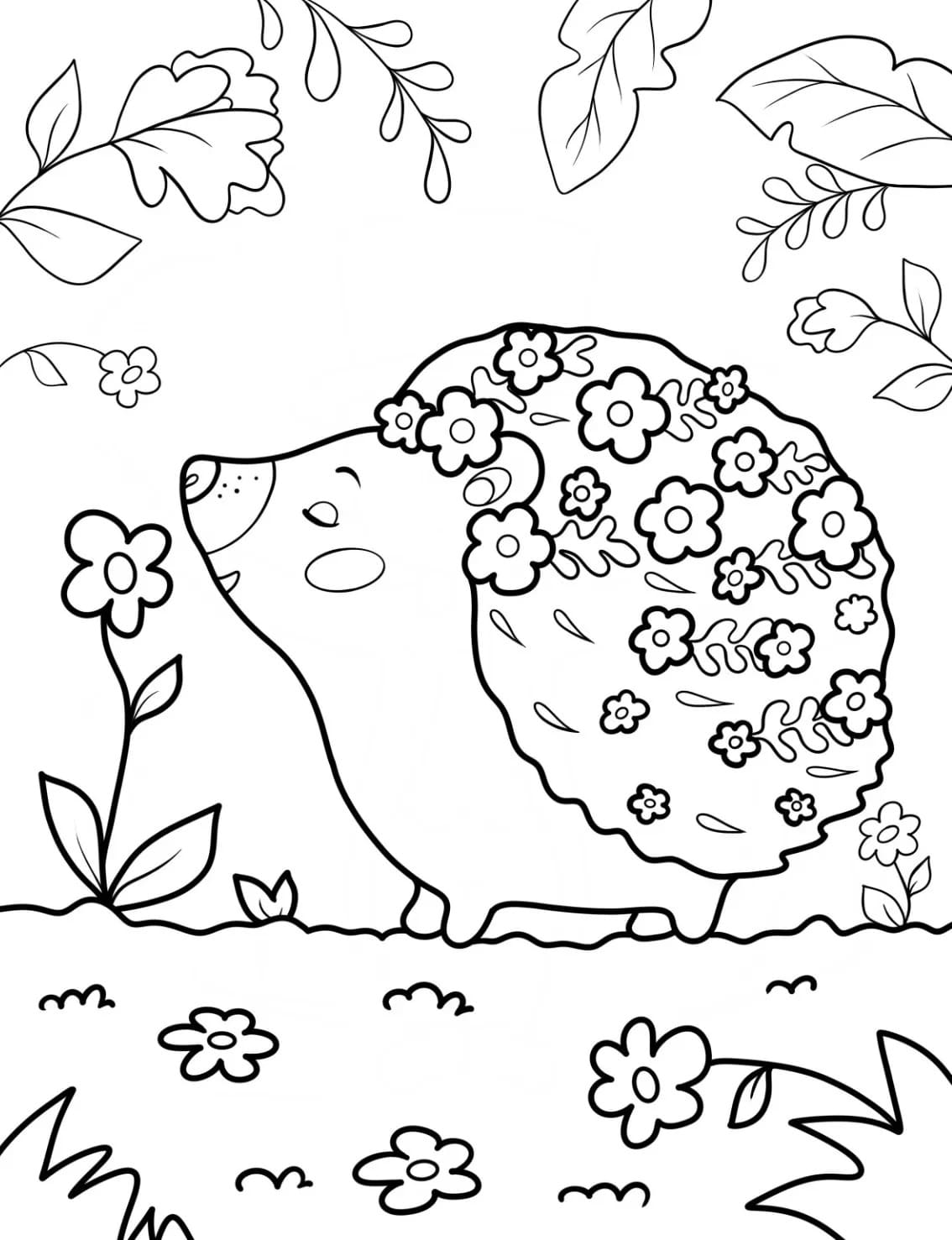 Dessin De Printemps Imprimable coloring page