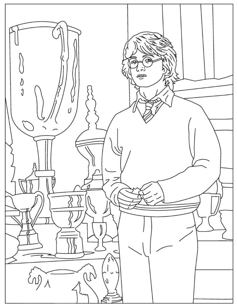 Harry Potter Gratuit coloring page