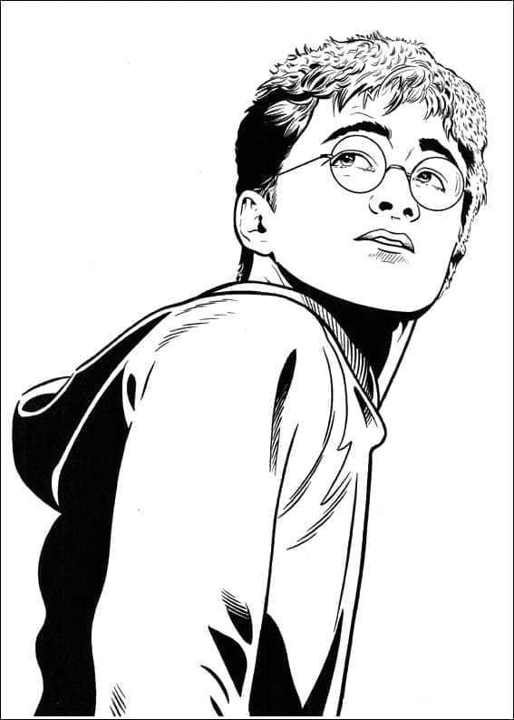 Image de Harry Potter coloring page