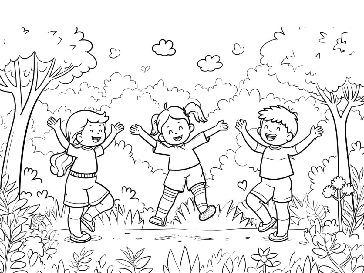 Printemps Pour Les Enfants De 2 An coloring page