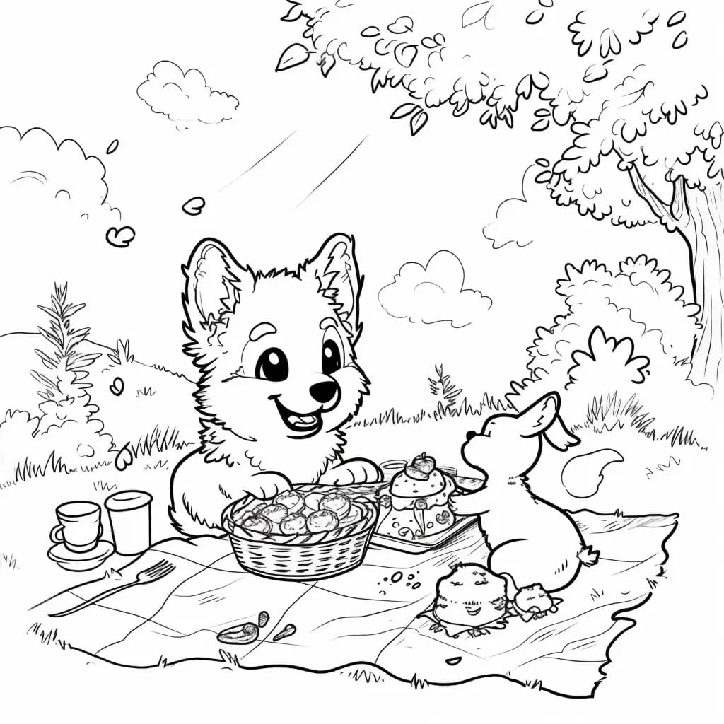 Printemps Pour Les Enfants De 5 An coloring page