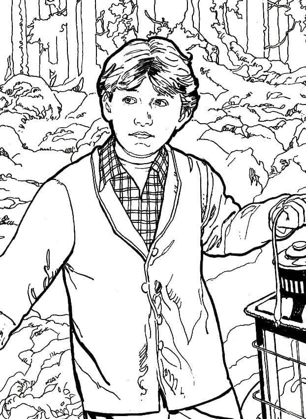 Coloriage Ron Weasley