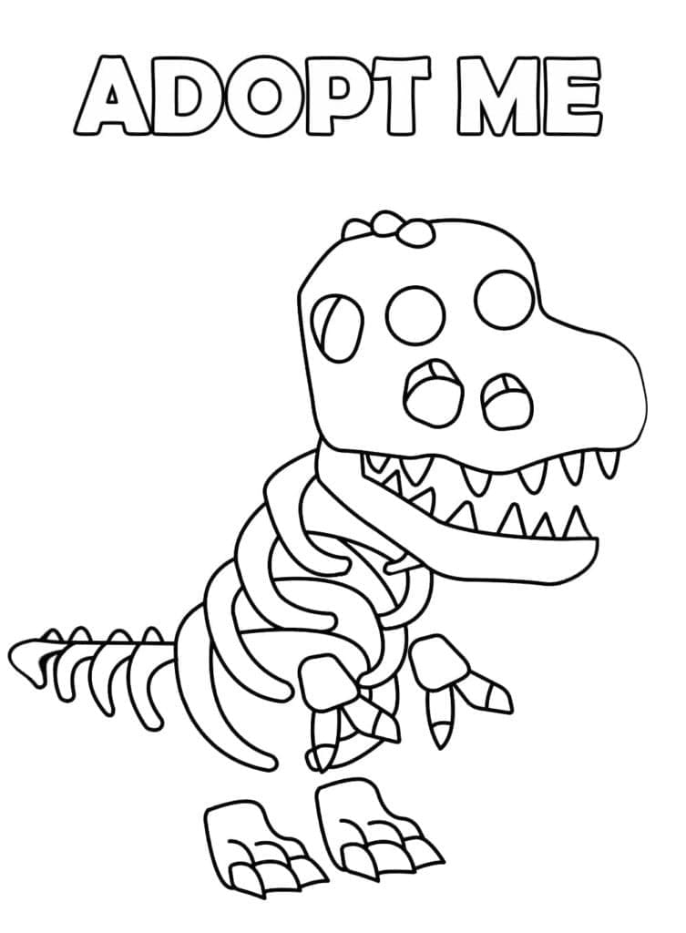 Adopt Me 6 coloring page