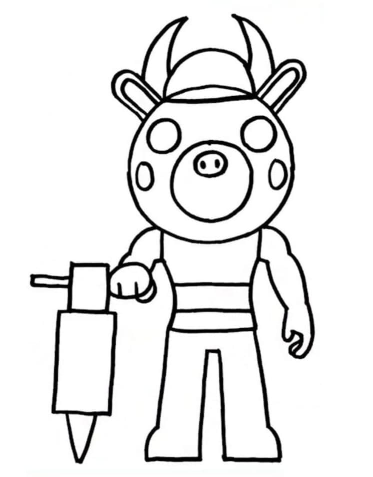 Billy Roblox coloring page