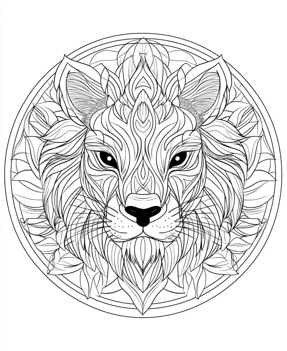 Coloriage Mandalas Animaux Imprimer Sur ColoriageEnfant Com