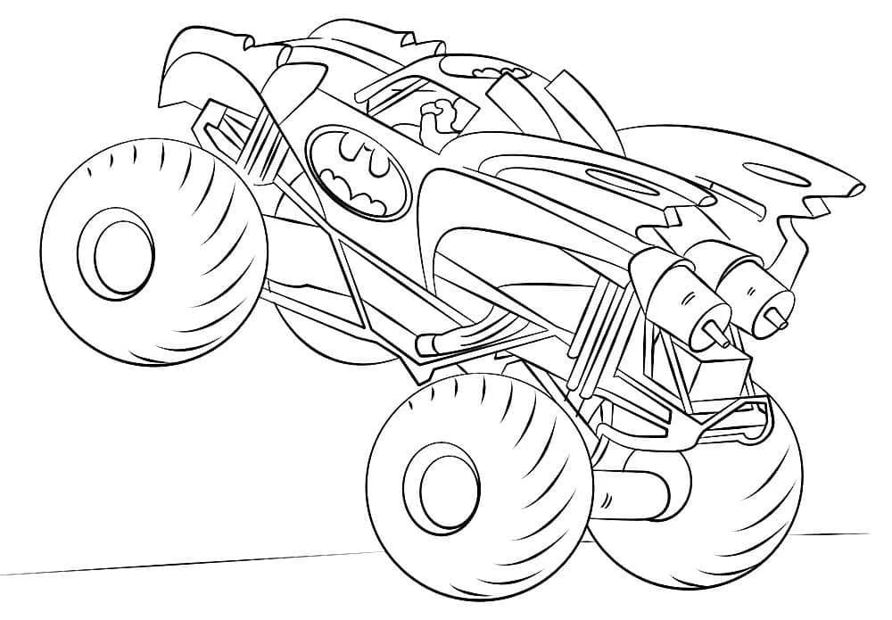 Dessin De Monster Truck coloring page