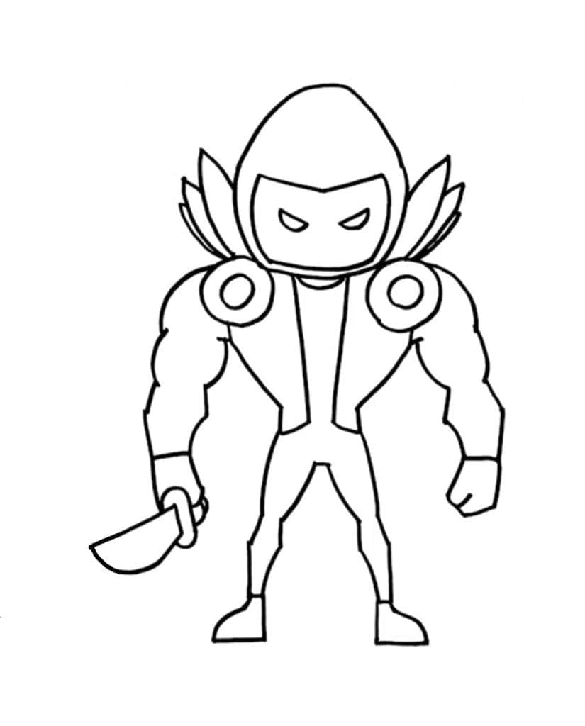 Dominus Roblox coloring page