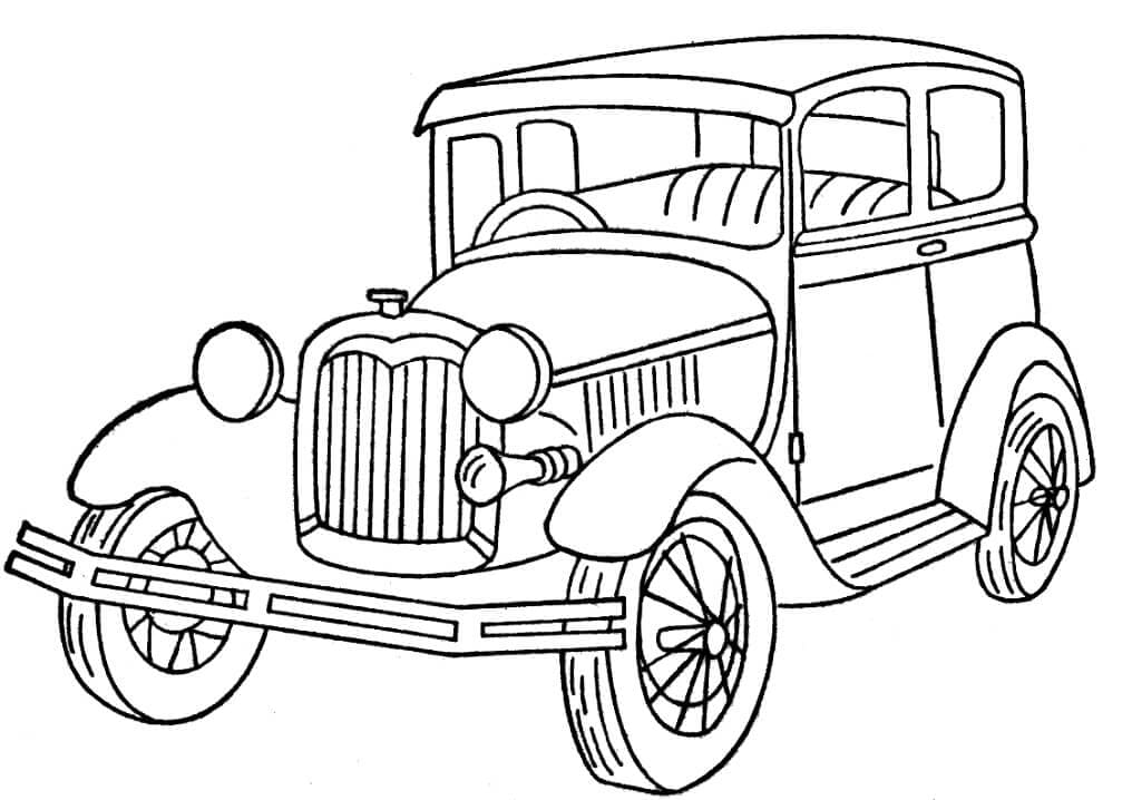 Coloriage Ford Model A