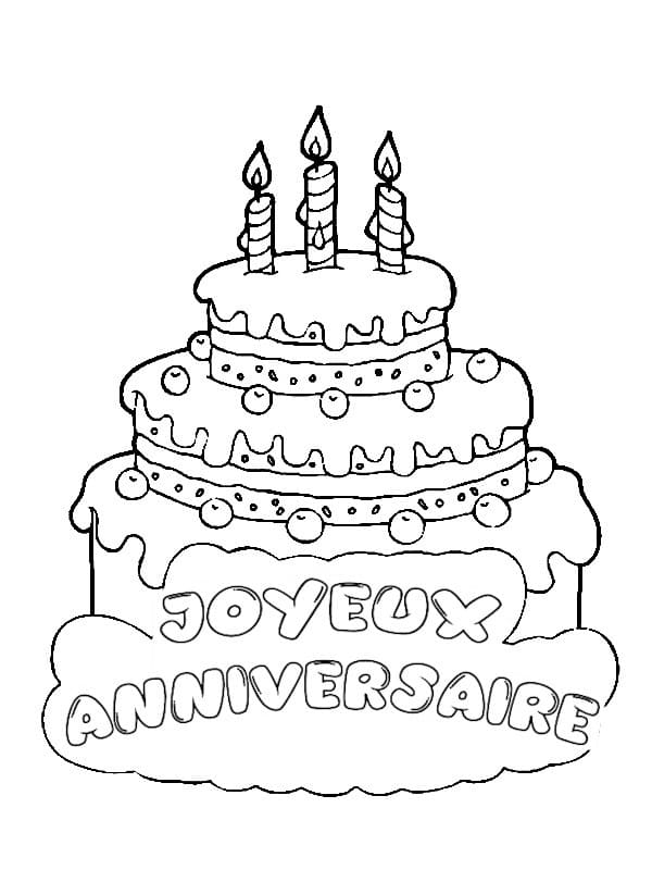 Coloriage G teau Anniversaire Imprimer Sur ColoriageEnfant Com Coloriage G teau Anniversaire Imprimer Sur ColoriageEnfant Com