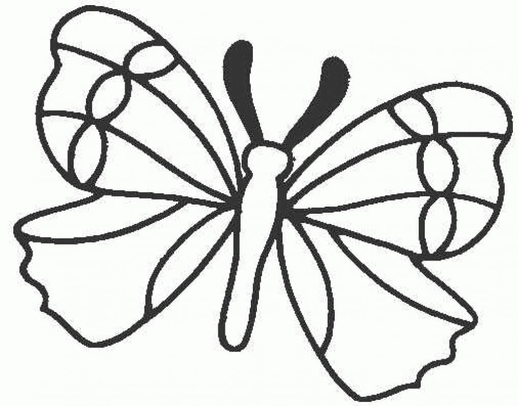 Image de Papillon coloring page