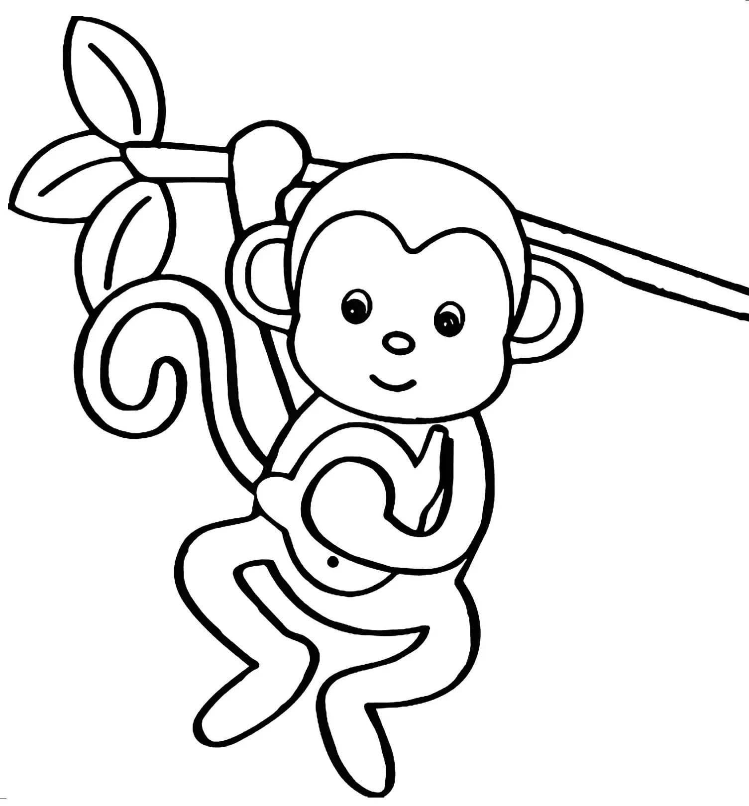 Image De Un Singe coloring page