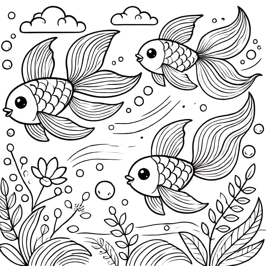 Coloriage Petit Poisson T l charger Et Imprimer Gratuit Sur Coloriage Petit Poisson T l charger Et Imprimer Gratuit Sur