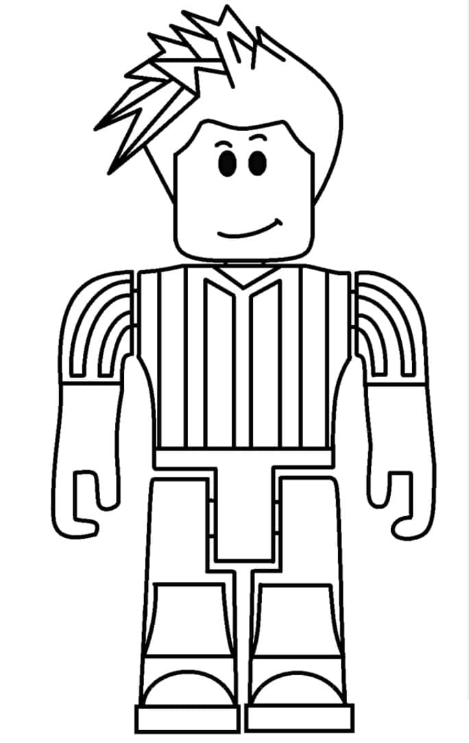 Roblox (3) coloring page