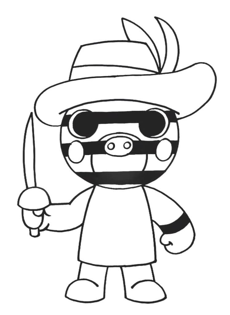 Roblox Zizzy coloring page