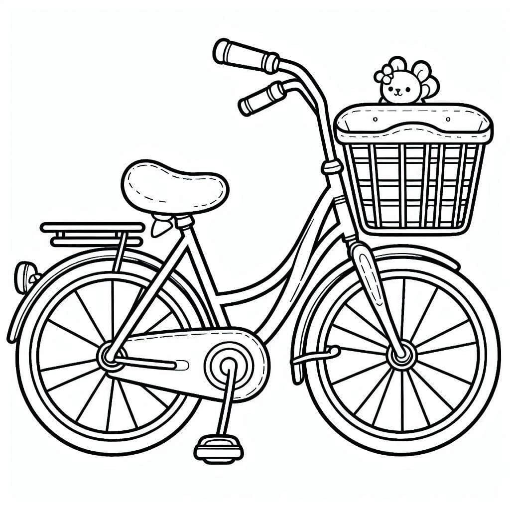 Vélo Pour Les Enfants De 1 An coloring page