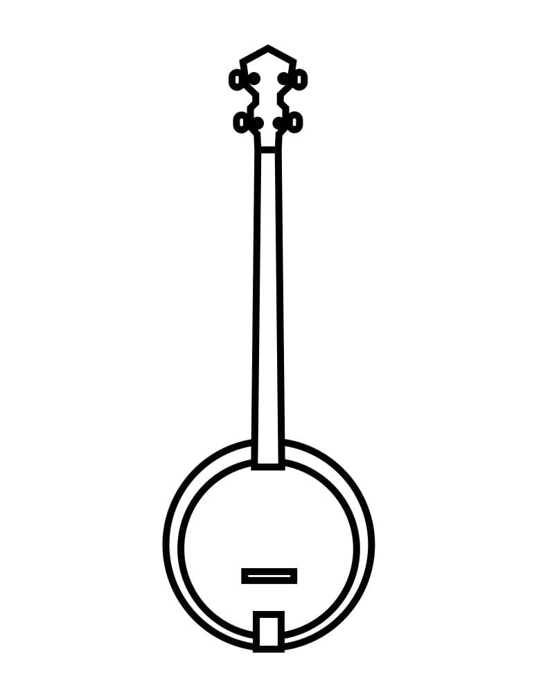 Coloriage Banjo 1