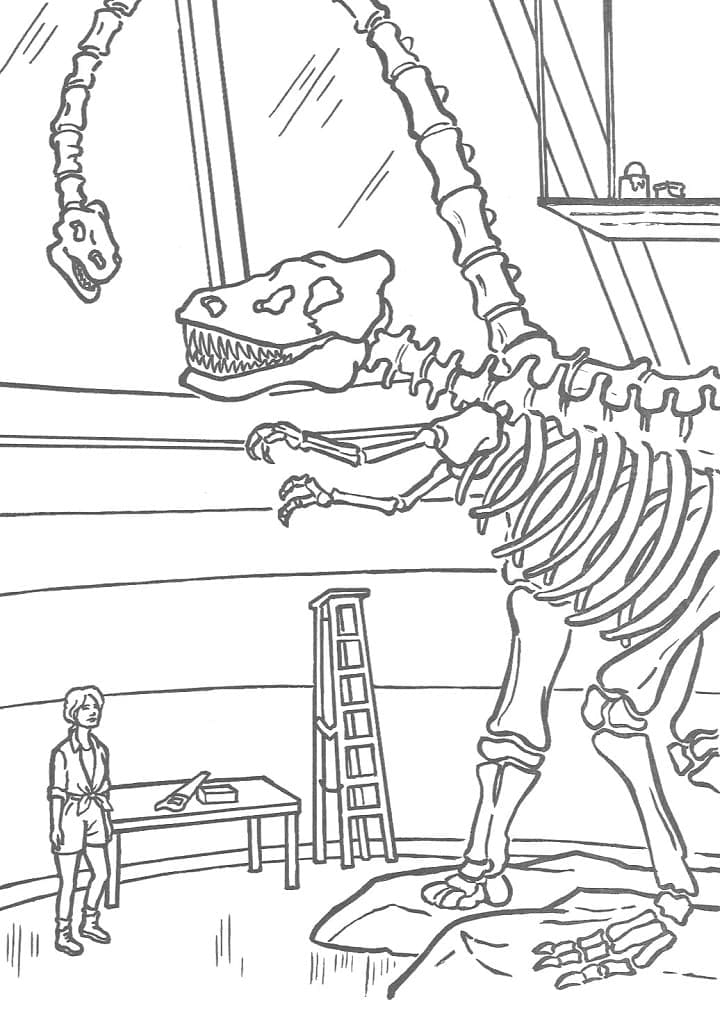 Jurassic Park 11 coloring page