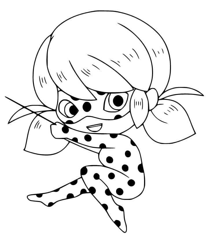 Miraculous 11 coloring page