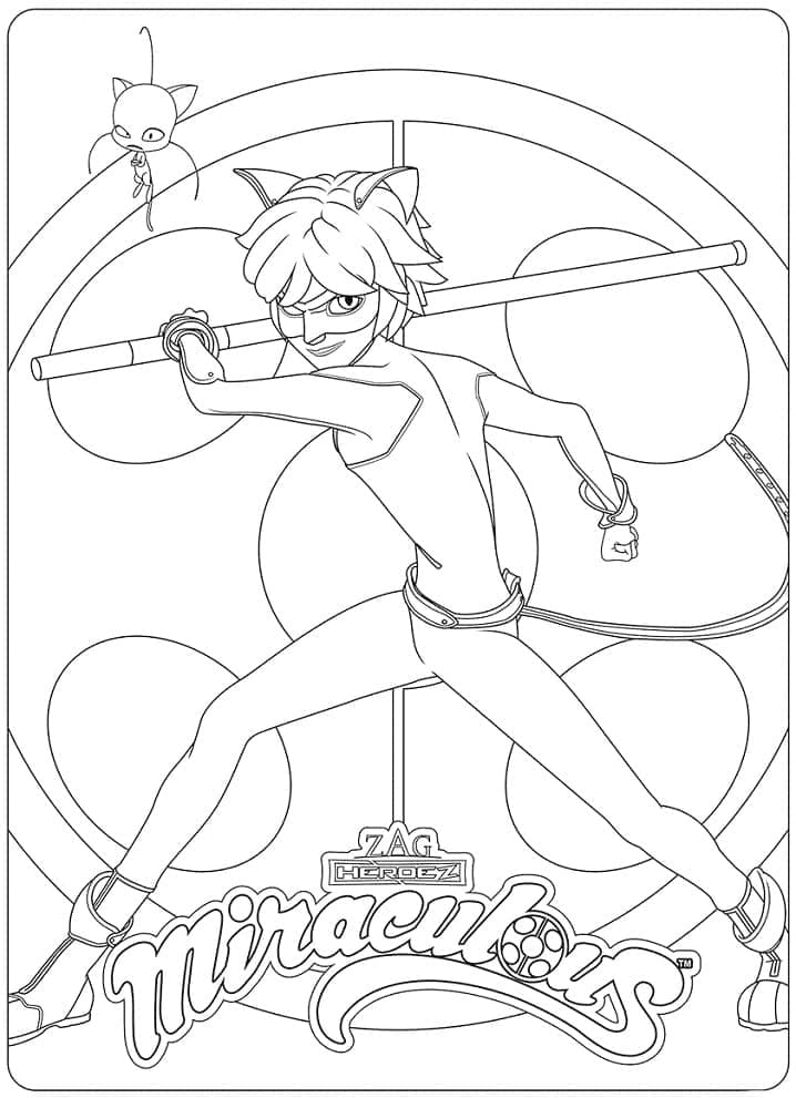 Miraculous 13 coloring page