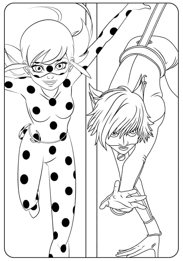 Miraculous 17 coloring page