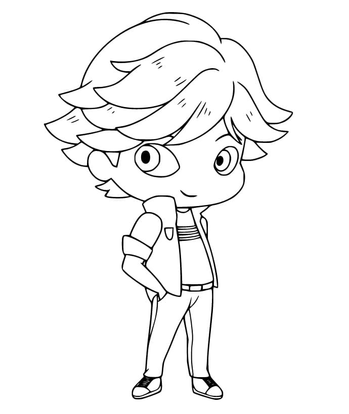 Miraculous 6 coloring page